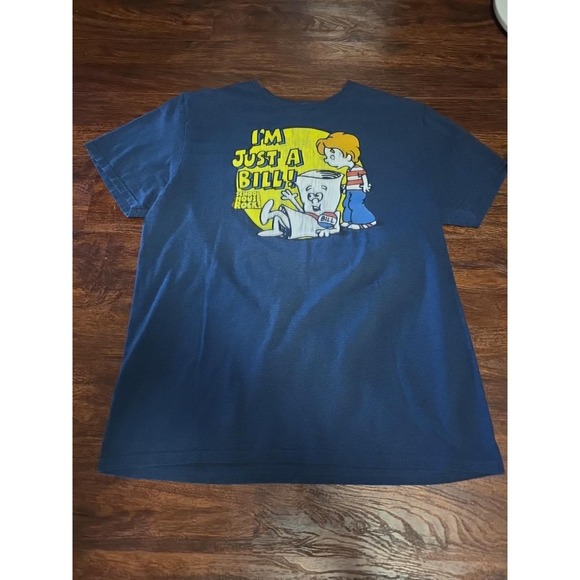Other - Schoolhouse Rock I'm Just a Bill T Shirt L Ripple Junction Retro Graphic Tee